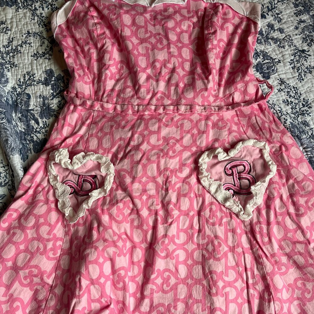 Hot Topic Barbie Heart Retro Sweetheart Dress